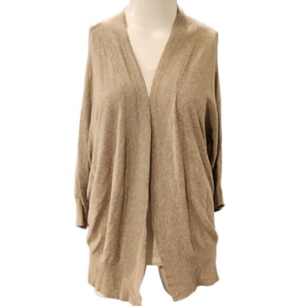 [Leo & Nicole] Tan Open Cardigan - Size L